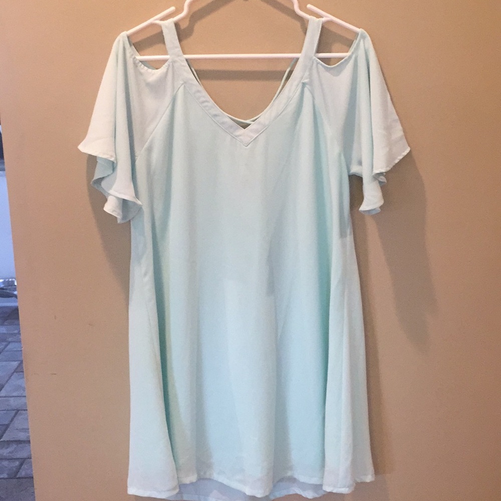 Entourage dress with arm slits